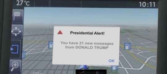 L'sms del presidente che ti avvisa del terremoto (o del maltempo)