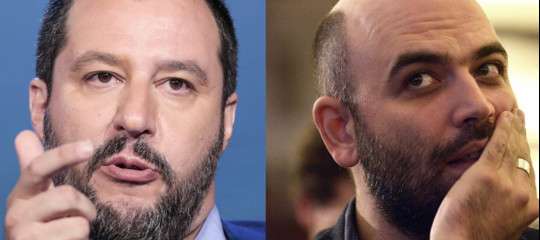 Salvini saviano va a parigi macron se lo tenga