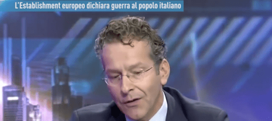 intervista falsa dijsselbloem attacco mercati italia