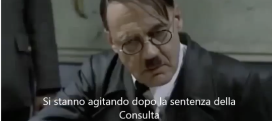 Il sottosegretario alla difesa pubblica un video parodia con hitler e la trenta lo riprende Il sottosegretario alla difesa pubblica un video parodia con hitler e la trenta lo riprende