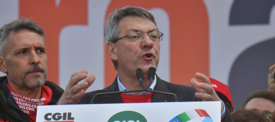 Cgil landini e governo della regressione una presa in giro dire che il nero ci porta via il lavoro