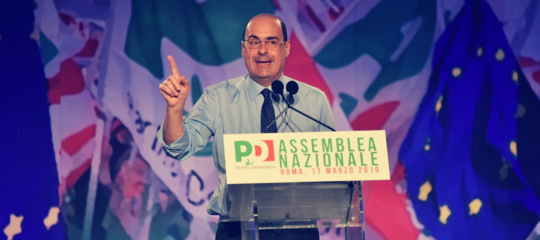 Le parole di zingaretti allassemblea del pd