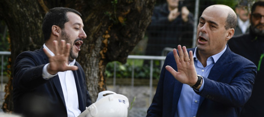 Lintervento a gamba tesa di zingaretti sulle divisioni lega m s