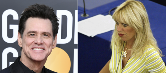 Lo scontro su twitter tra jim carrey e alessandra mussolini