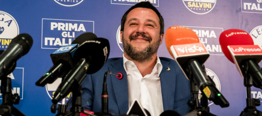 Salvini su roma non penso che occorra uno scienziato per togliere limmondizia dai cestini