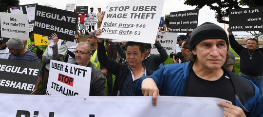 Siamo dipendenti non autonomi la grande protesta degli autisti di uber
