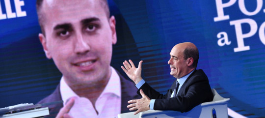 Travaglio descrive lalleanza naturale tra il pd e il movimento stelle