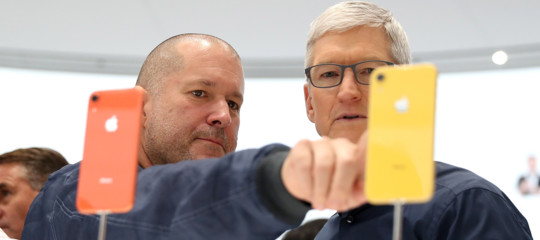 Apple lascia dopo anni il designer delliphone dellimac jony ive
