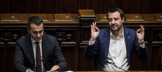 Governo incontro positivo tra salvini e di maio