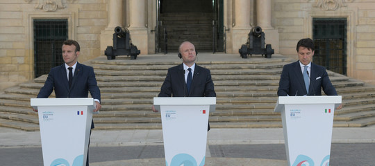 Sta per nascere un asse conte macron