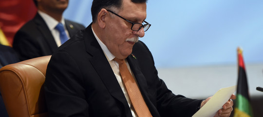 Libia incontro salvini serraj a milano