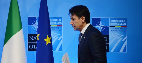 Dallue alla nato il conte bis ridisegna la posizione italiana
