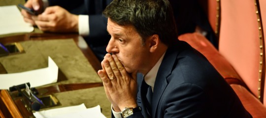 Renzi ha fermato la raccolta firme contro salvini