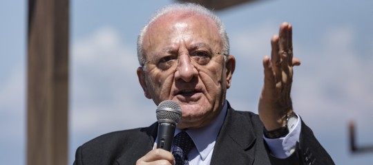 Cosa ha detto de luca a cernobbio sul reddito di cittadinanza e su di maio