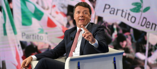 Ho fatto una machiavellica operazione di palazzo dice matteo renzi