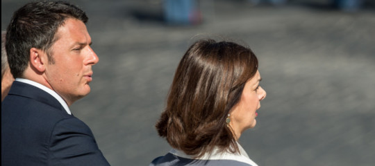 Laura boldrini e matteo renzi si stanno giocando il ruolo di anti salvini