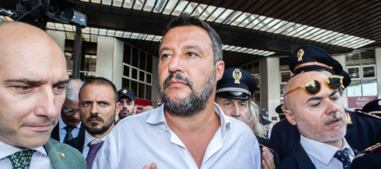 Arrivero a palazzo chigi dalla porta principale dice matteo salvini