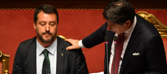 Conte riferisce sul caso fiber e chiama salvini alle sue responsabilita
