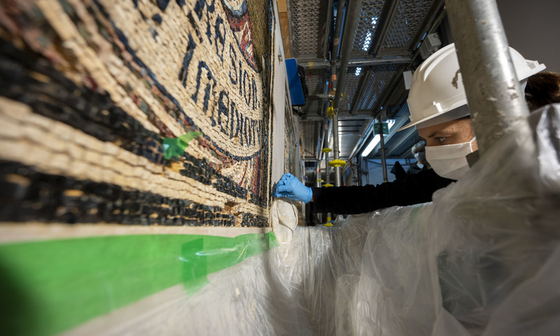 firenze tornano a risplendere mosaici trecenteschi battistero