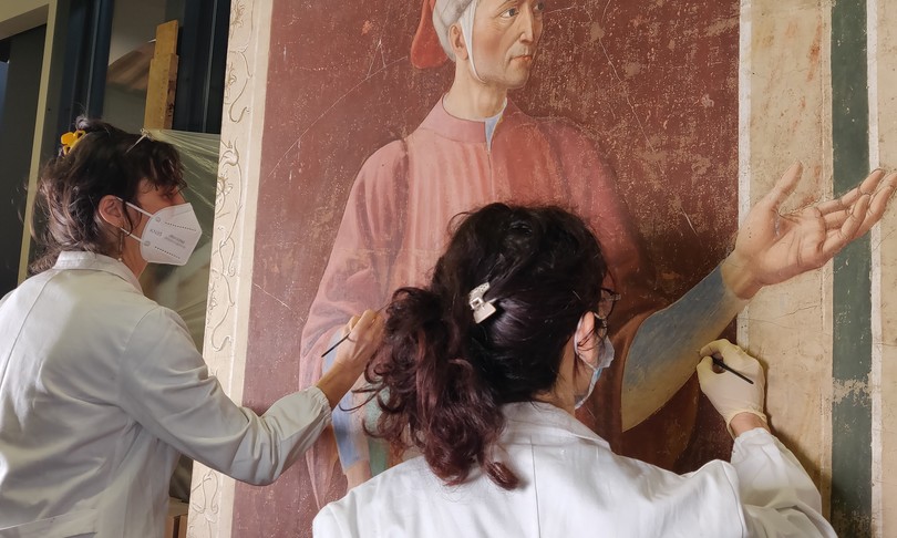 Uffizi&nbsp;Dante opificio delle pietre dure firenze