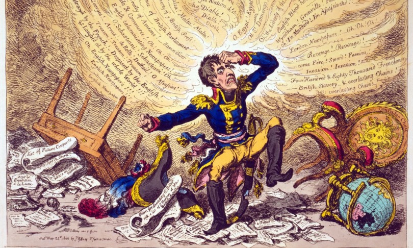 napoleone morte cultura pop caricature