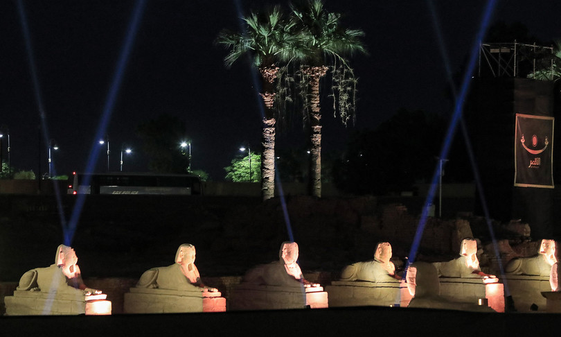 viale sfingi Luxor torna antichi splendori&nbsp;