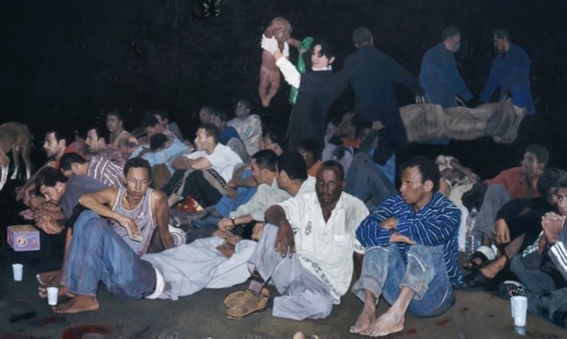 pittore migranti giovanni iudice ucraina come natura morta morandi